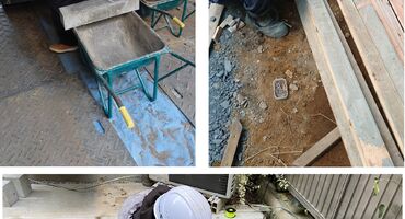 埼玉県　文京区　作業の様子