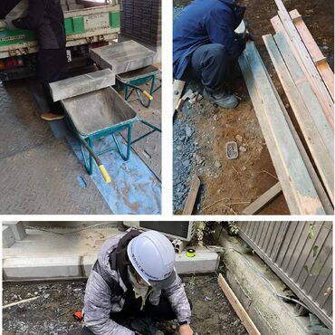 埼玉県　文京区　作業の様子