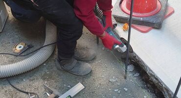 埼玉県　文京区　作業の様子