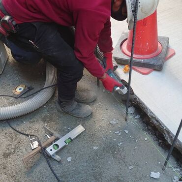 埼玉県　文京区　作業の様子
