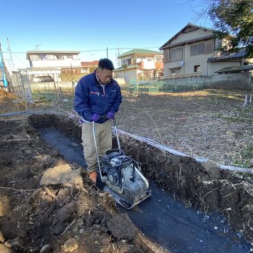 埼玉県　入間市　ブロック工事