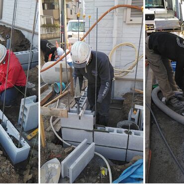 板橋区　門袖施工　吉川工業