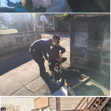 埼玉県　入間市　ブロック工事　吉川工業