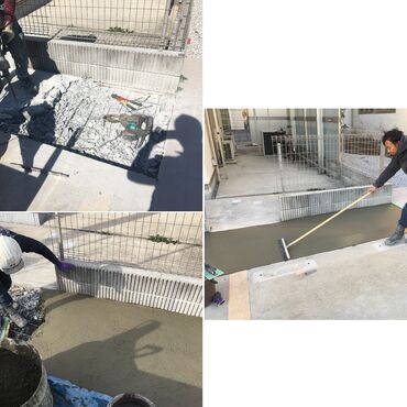 埼玉県戸田市　駐車場コンクリート打ち直し