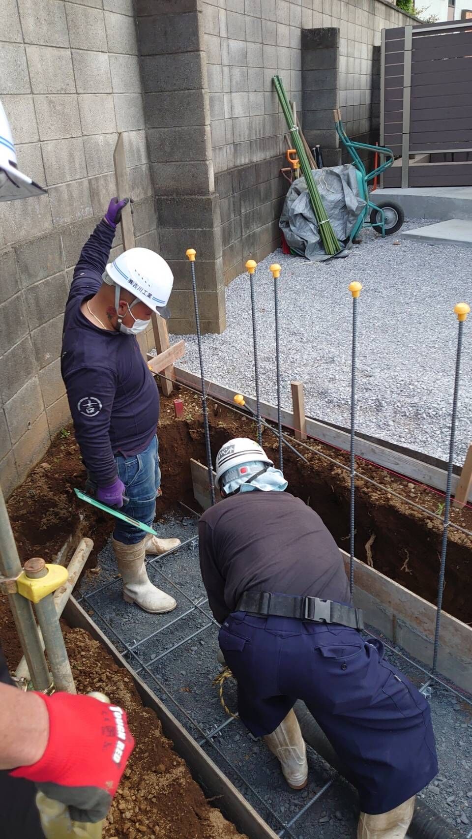 東京都板橋区　マンション外構　吉川工業