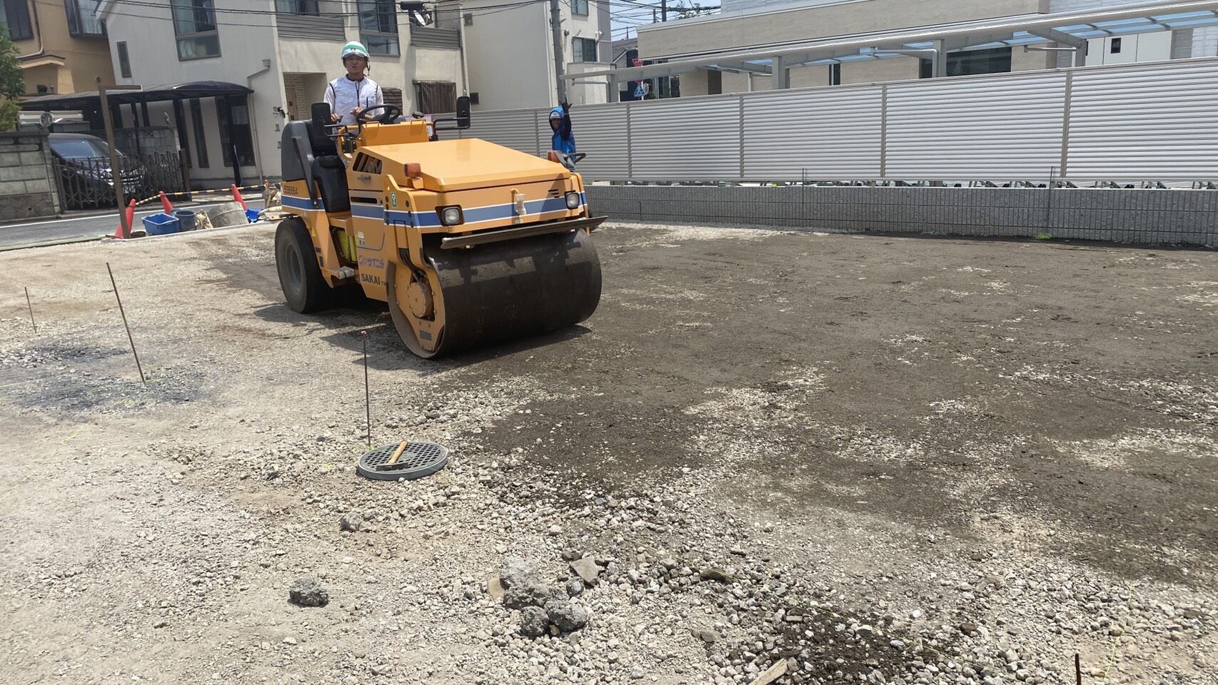 埼玉県　所沢市　土工事　雨水枡　吉川工業