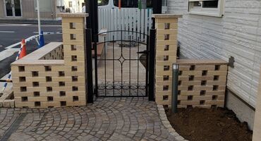 埼玉県　所沢市　マンション外構工事　吉川工業