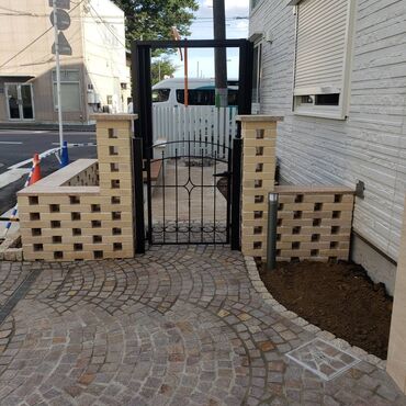 埼玉県　所沢市　マンション外構工事　吉川工業