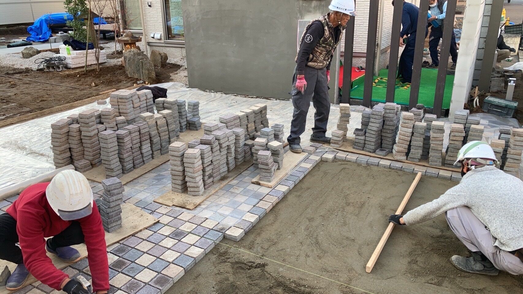 インターロッキング　吉川工業　練馬区