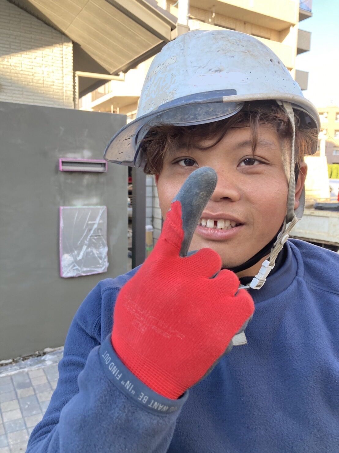 実習生（二期生）　吉川工業　外構工事