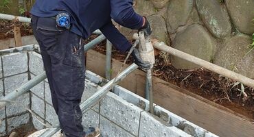 ブロックベース　ブロック作業