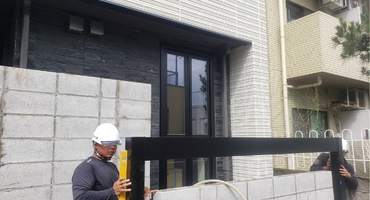 川越市　マンション　外構