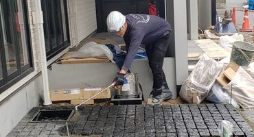 ピンコロ　外構工事　吉川工業　駐車場